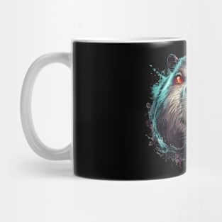 Horror Scary Capybara Mug